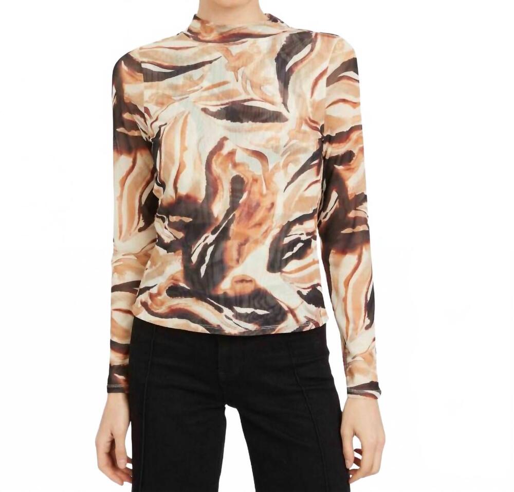 NEW CABALLERO marta top in bushveld haze tan